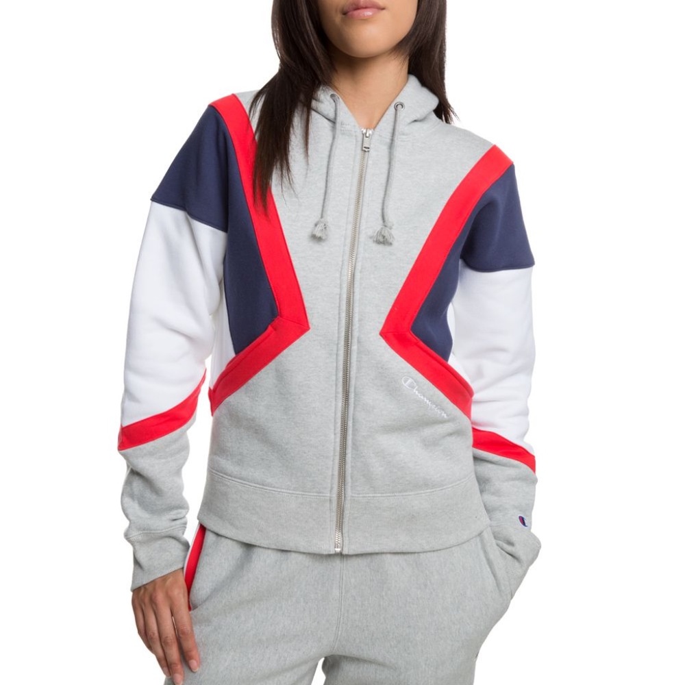 Champion Colorblock Zip Hoodie